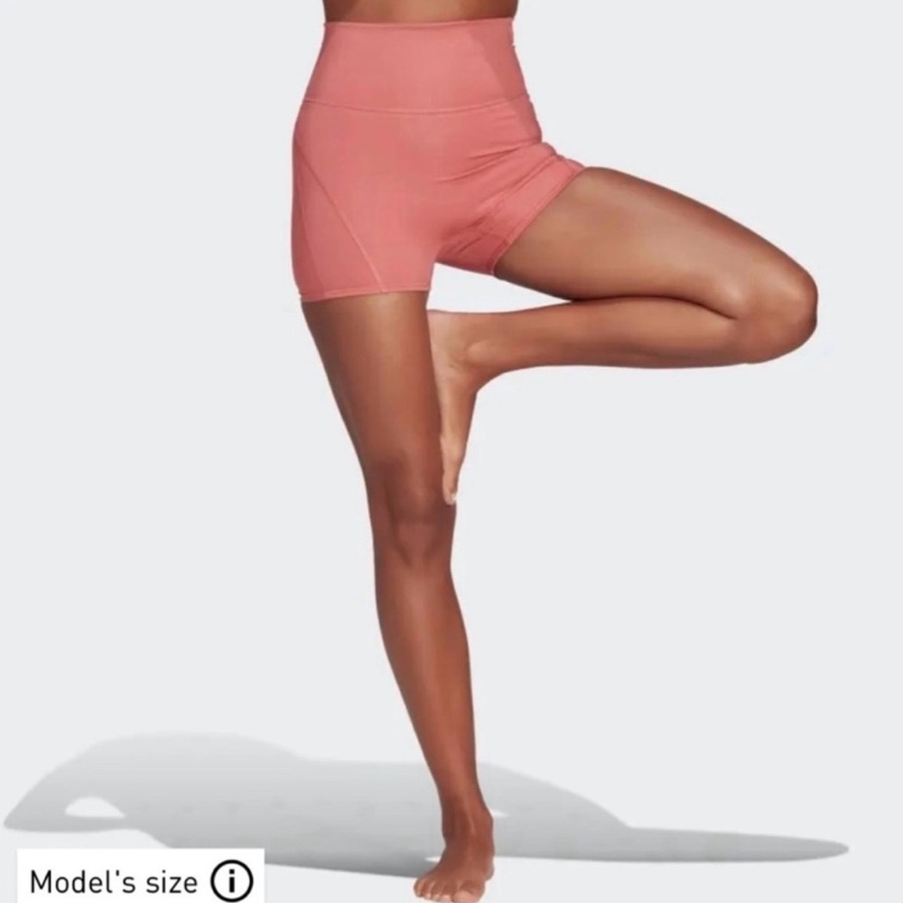 Adidas Yoga Studio Luxe Fire Super High Waisted Legging Shorts